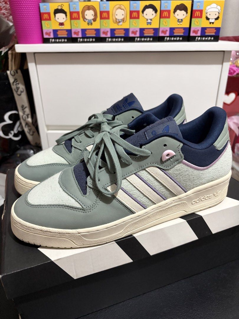 Adidas Rivalry Low Sneakers for men (Category: Sneakers) located in Pasig City. Submitted by lizhope (Listing ID 1434695426, Image 1). Description: -used once -bought in Bangkok, Thailand (pasabuy) -RFS: bought the wrong size.