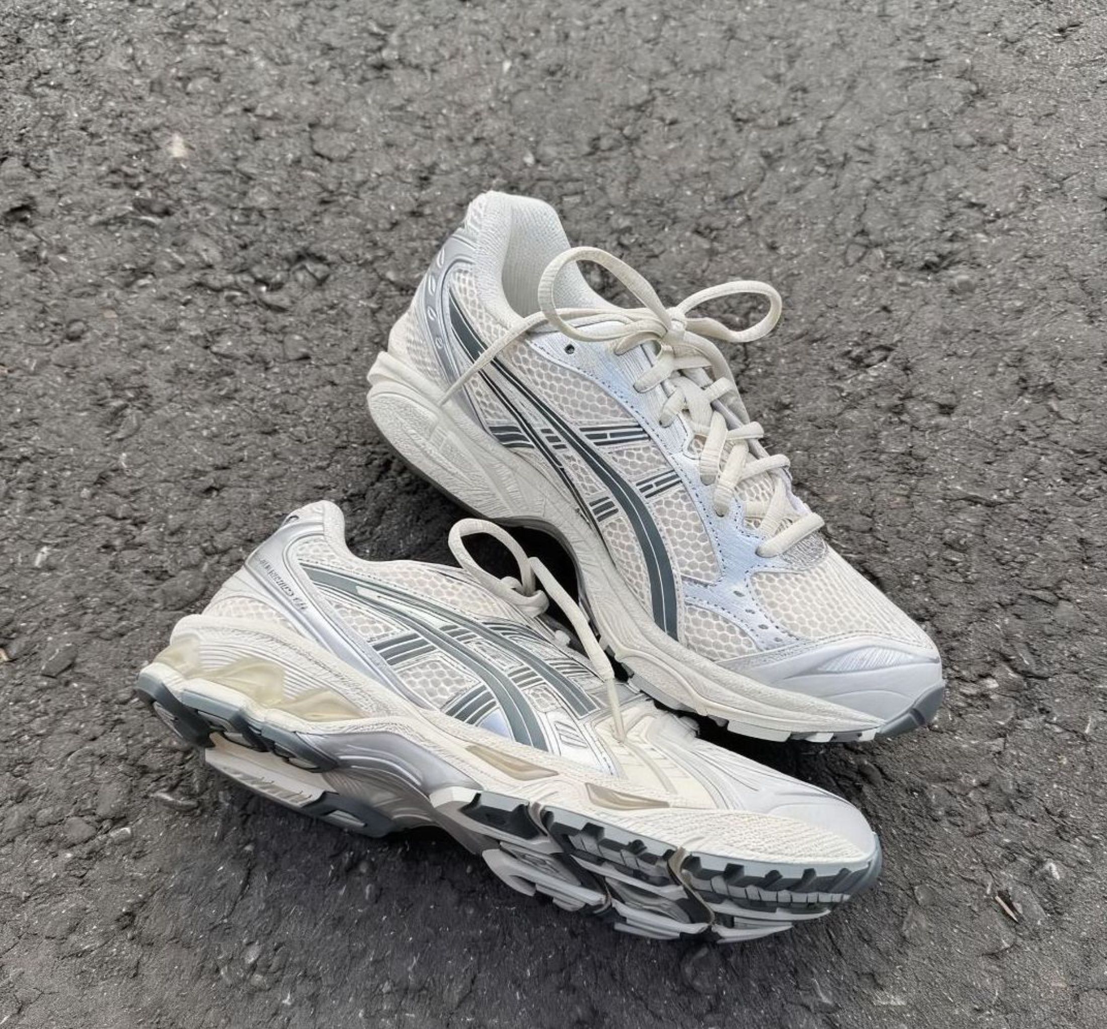 ASICS Gel-Kayano 14 Lifestyle Shoes Silver White (Category: Sneakers) located in Singapore. Submitted by kuckily212 (Listing ID 1434801986, Image 2). Description: 🌈 Asics New Color! ASICS Gel-Kayano 14 Lifestyle Shoes Silver White ✨ Brand New | Premium quality 🚚 Free shipping | J&T/Ninja Van 💰 COD | Pay on arrival 📸 3-day confirm Limited stock!.