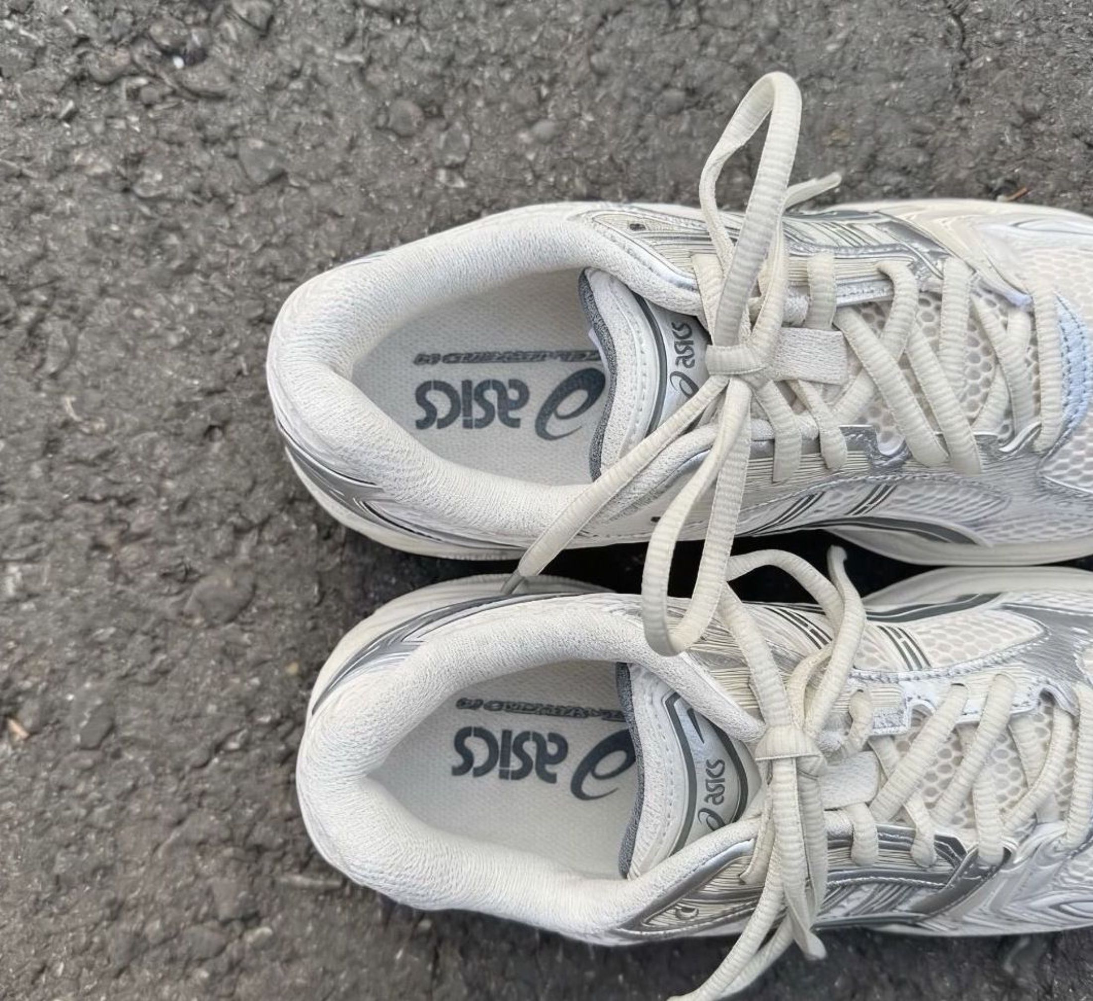 ASICS Gel-Kayano 14 Lifestyle Shoes Silver White (Category: Sneakers) located in Singapore. Submitted by kuckily212 (Listing ID 1434801986, Image 3). Description: 🌈 Asics New Color! ASICS Gel-Kayano 14 Lifestyle Shoes Silver White ✨ Brand New | Premium quality 🚚 Free shipping | J&T/Ninja Van 💰 COD | Pay on arrival 📸 3-day confirm Limited stock!.