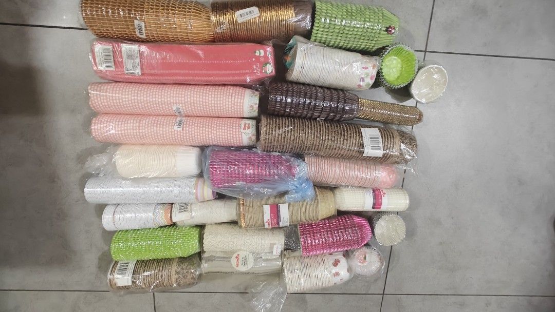 Assorted Cupcake Liners - Various Colors & Styles
