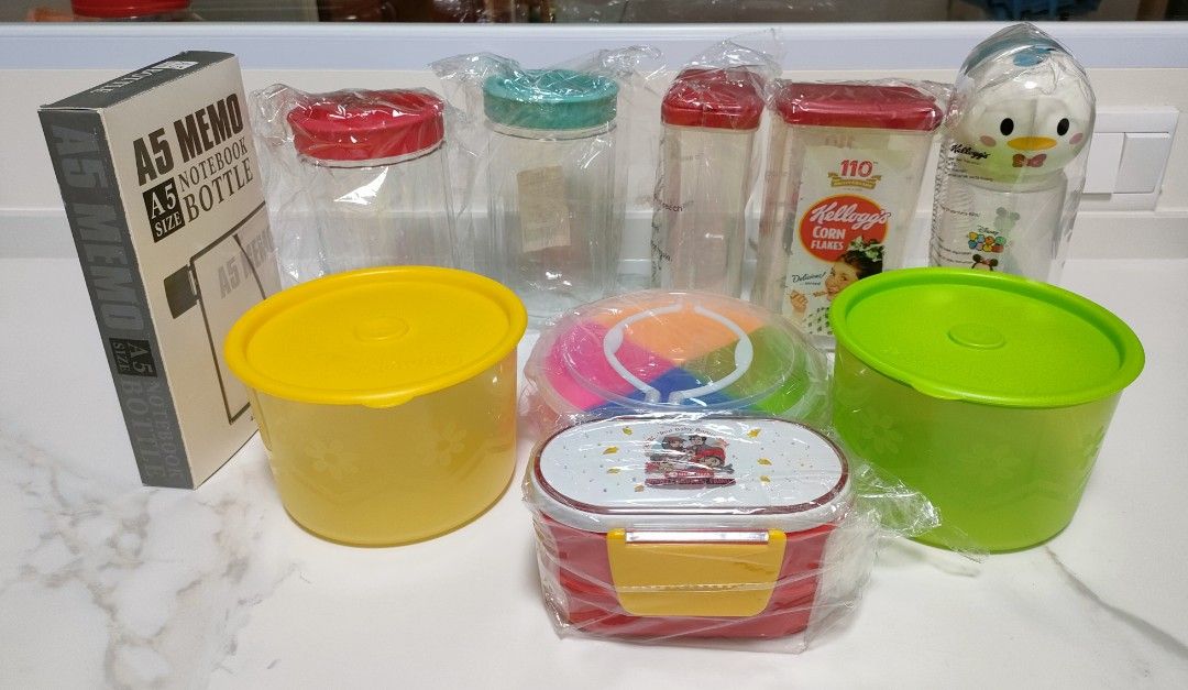 Assorted Food Storage Containers - New439502738136780800