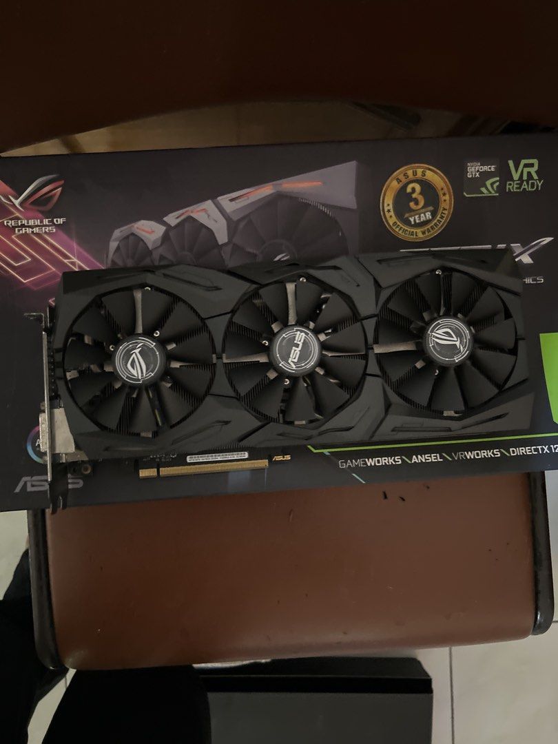 ASUS ROG STRIX GTX 1070 8gb (Category: Computer Parts) located in Manila. Submitted by awitismpards (Listing ID 1434644740, Image 2). Description: .