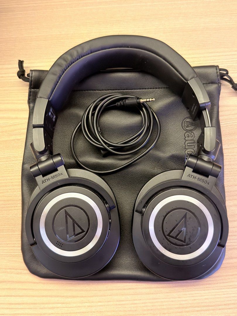 Audio-Technica ATH-M50x Headphones - Excellent Condition