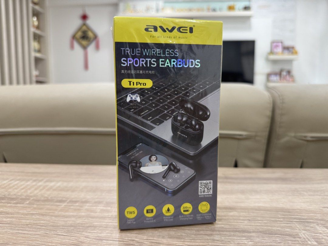 AWEI T1 Pro True Wireless Sports Earbuds