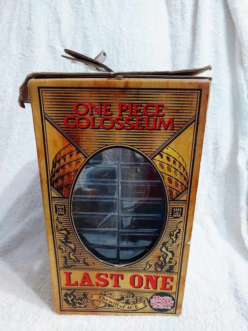 Banpresto Bandai Ichiban Kuji Colosseum Decisive Battle Last One Prize Mysterious Man Sabo Figure Special Color Version (Category: Figurines & Statues) located in Antipolo. Submitted by sai.bns (Listing ID 1434678559, Image 2). Description: Box is damaged but figure is new what you see is what you get.