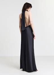 Black Satin Halter Neck Backless Maxi Dress (Category: Dresses) located in Quezon City. Submitted by lovedbyjulia_ (Listing ID 1434759121, Image 2). Description: Used once Very good condition Too big for me.