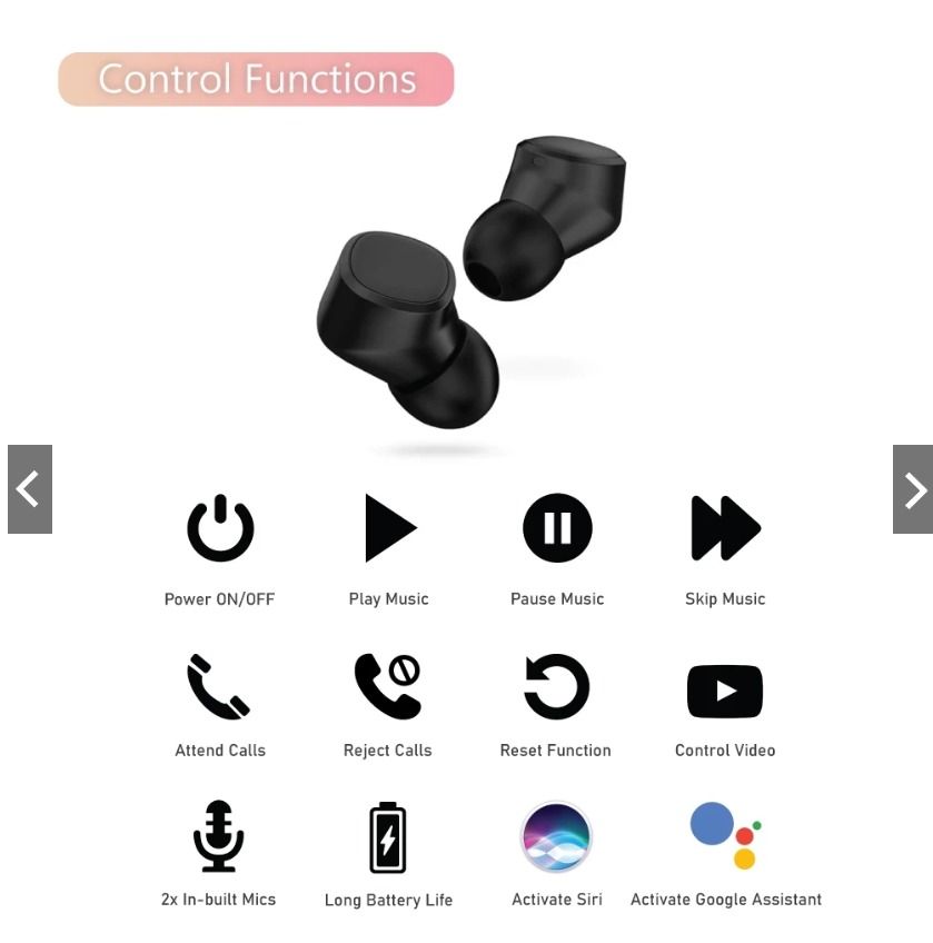 Blackdot Pro Wireless Earbuds439484849671393285