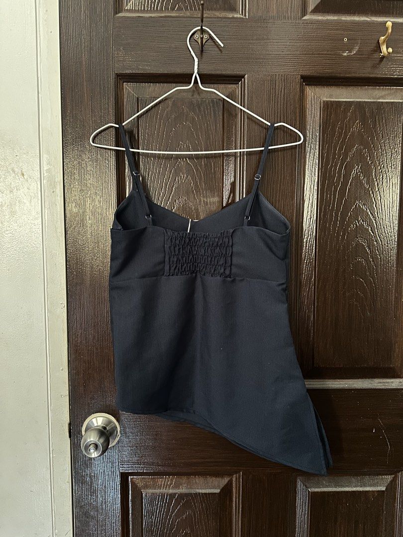 BNWT Sabii Club Iris Top - Navy Blue (Category: Sleeveless) located in Quezon City. Submitted by cstuff_forsale (Listing ID 1434777778, Image 3). Description: 💌 brand nee with tag 💌 authentic 💌 size s 💌 srp 999 💌 no lowballing! will be ignored rfs: decluttering.
