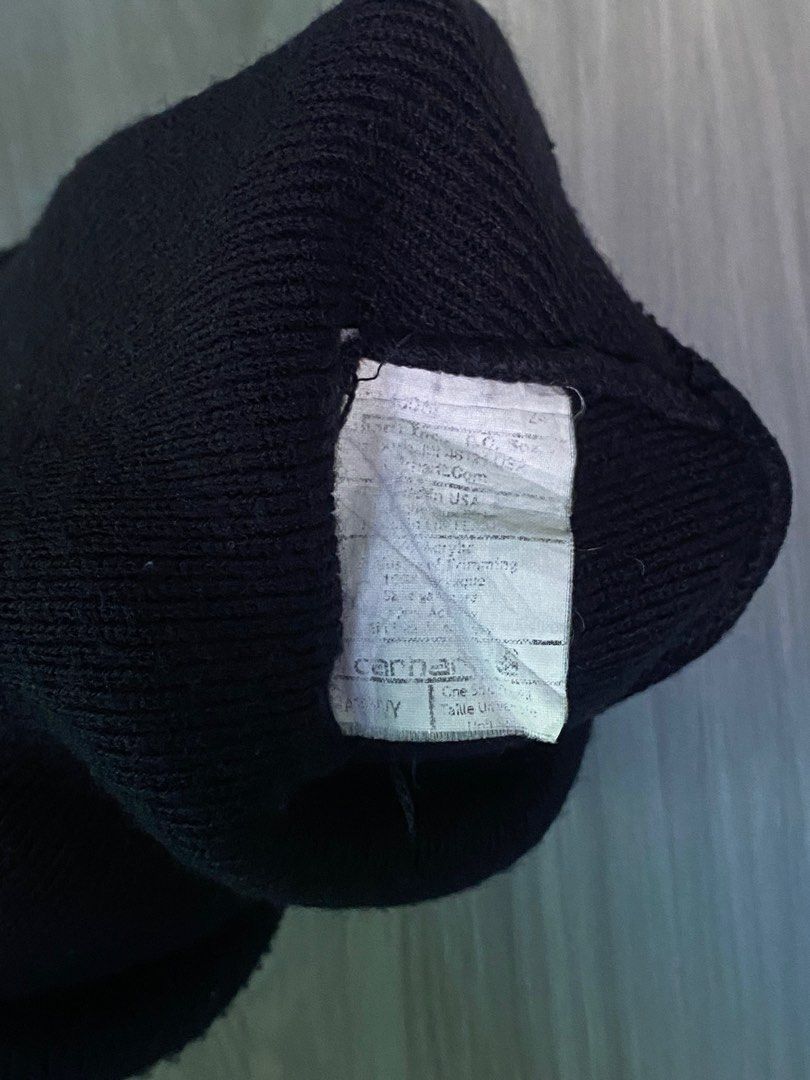Carhartt A18 Beanie (Navy Blue) (Category: Caps & Hats) located in Liliw. Submitted by phase.3 (Listing ID 1434788494, Image 3). Description: Carhartt A18 Beanie (Navy Blue) One size fits most Excellent condition Mine Price: 899 Color may vary due to lighting. All trademarks, logos, and brand names are owned by their respective brands and are used for identification and descriptive purposes only. .