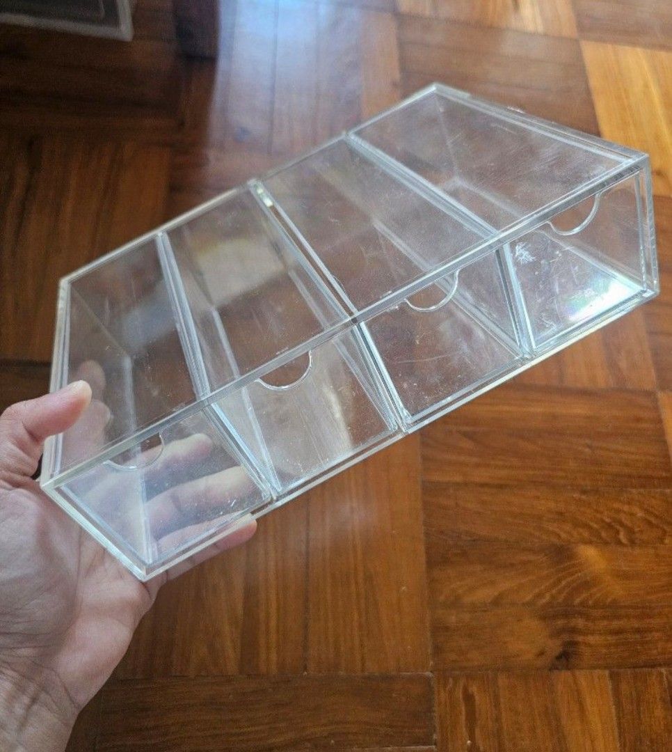 Clear Acrylic Organizer with 4 Compartments439491468220190721