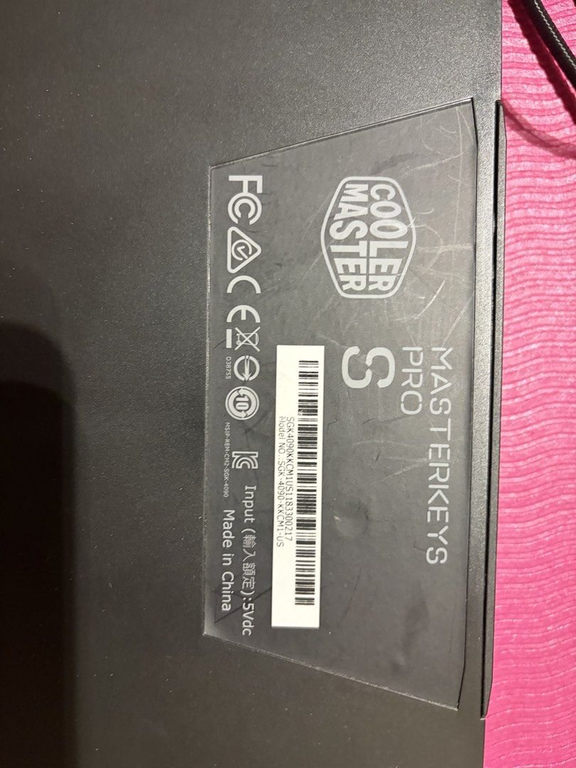 Cooler Master Masterkeys Pro S Keyboard441191593013432320