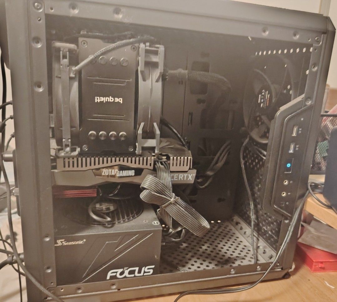 Custom budget mATX plug and play Gaming PC