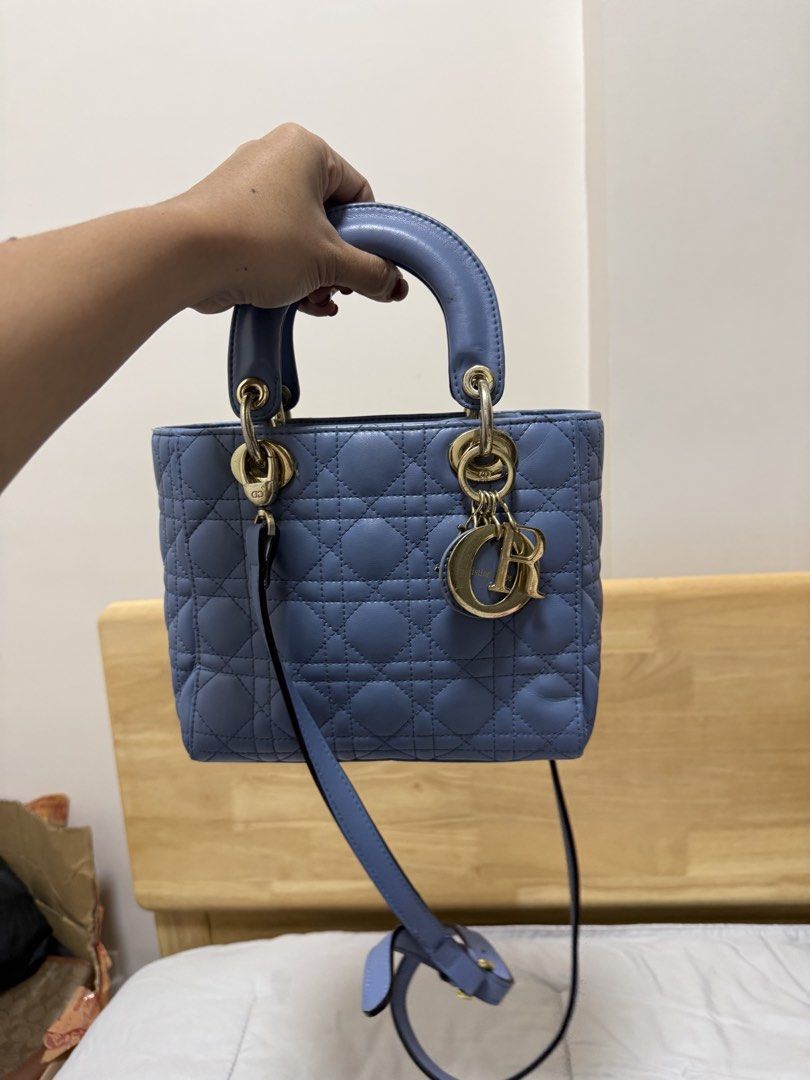 Dior Lady (Category: Luxury Bags & Wallets) located in Cebu City. Submitted by farahjeani55804 (Listing ID 1434743183, Image 1). Description: Lady dior rush selling med size A little issue on the sling but thats it All in perfect condition and bag With code! This was from japan too!!!! Japan lux thrift See details in photos.