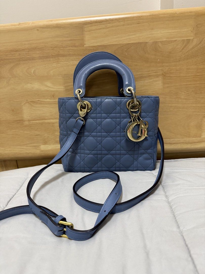 Dior Lady (Category: Luxury Bags & Wallets) located in Cebu City. Submitted by farahjeani55804 (Listing ID 1434743183, Image 2). Description: Lady dior rush selling med size A little issue on the sling but thats it All in perfect condition and bag With code! This was from japan too!!!! Japan lux thrift See details in photos.