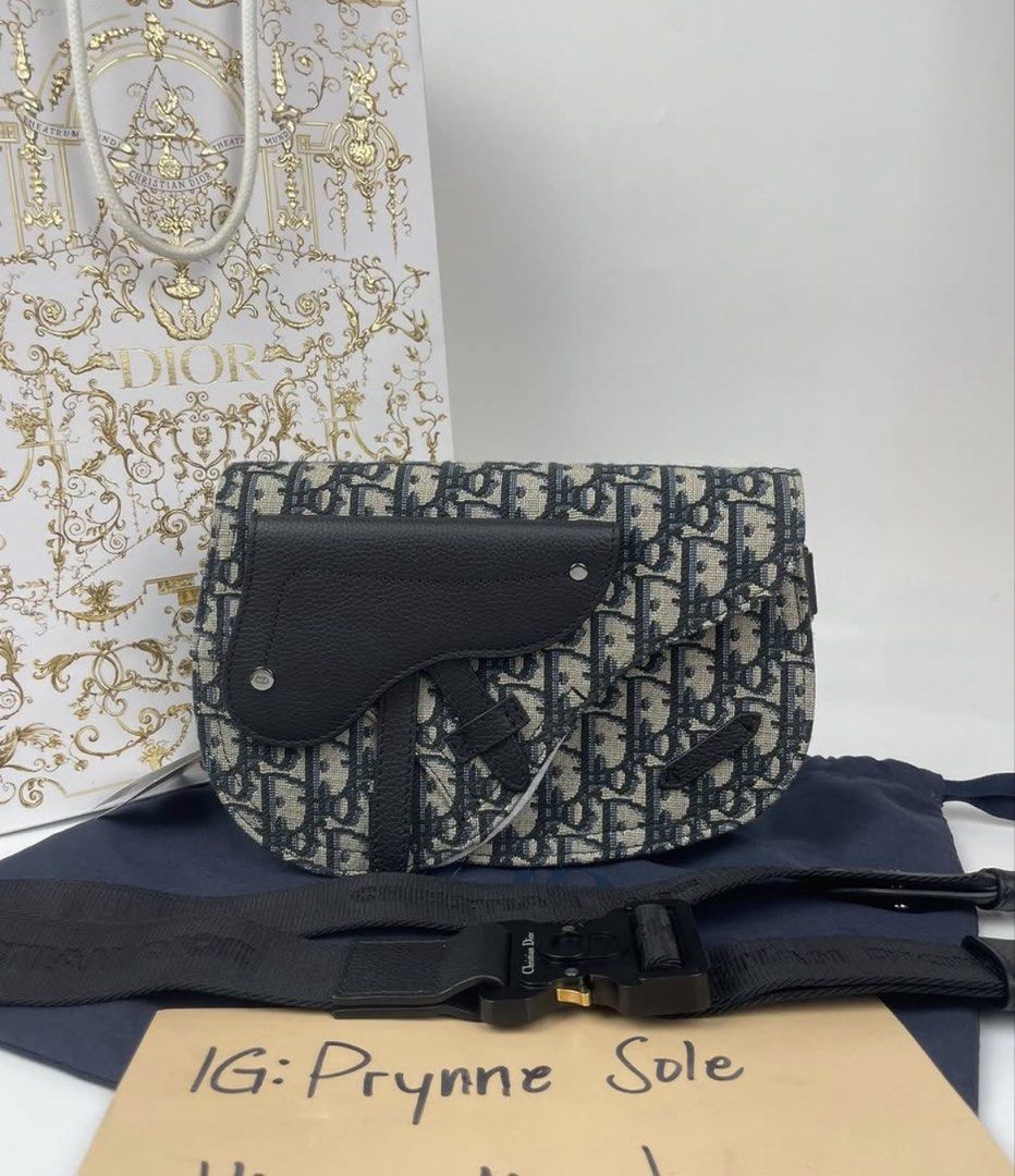 Dior Saddle Pouch Bag (Category: Luxury Bags & Wallets) located in Las Pinas. Submitted by vinalcantara (Listing ID 1434681760, Image 2). Description: For Steal / Trade !! Dior Saddle Pouch Bag (Latest Model) Brandnew / complete with certificate of authenticity Php 115,000 (SRP 190,000) Will send detailed pics upon request ✔️ ✅ Terms/Layaway 📍 Loc/Meet ups: Las Piñas 💸 BDO or Gcash 🚚 Lalamove/LBC ✔️ Unli vouch and legit check @Prynne_sole on I