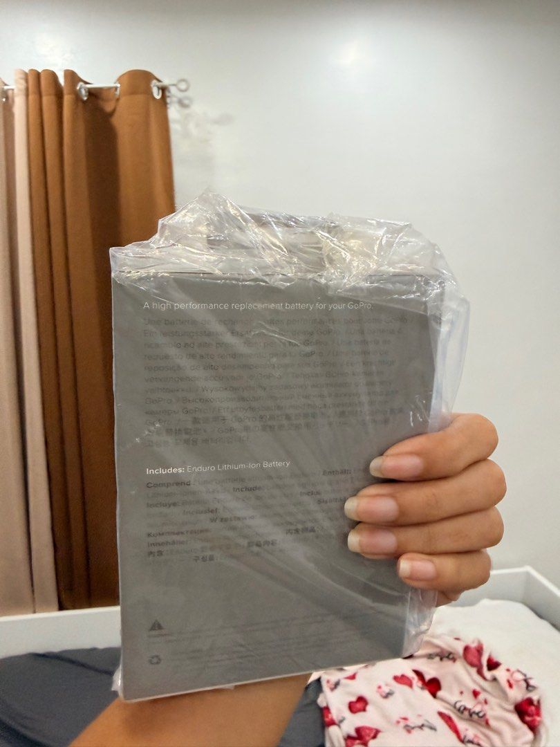 ENDURO BATTERY FOR GO PRO 9-12 (Category: Batteries & Chargers) located in Manila. Submitted by itskherstine (Listing ID 1434784867, Image 2). Description: Unopened Enduro battery. Bought in Japan RFS: Extra batteries. Can meet up around Rizal/QC/Fairview.