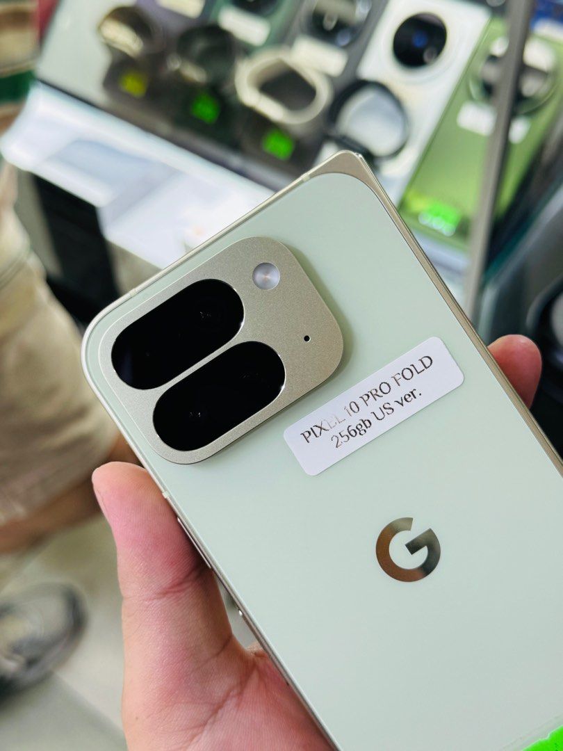Google Pixel 10 Pro Fold 256gb US Variant FU no issue (Category: Google Pixel) located in San Juan City. Submitted by javedsgadgetshop (Listing ID 1434759832, Image 3). Description: INSTALLMENT OPTIONS : SPAY LATER / GGIVES / CREDIT CARD! WE BUY AND SELL SO PWEDE MAGBINTA OR SWAP ! Quick Specs : 💵 Google Pixel 10 Pro Fold •256gb •US Variant •Good batt health •Factory Unlock •97% Smoothness •No hidden issue | No Repaired •100% Authentic | Not Ref