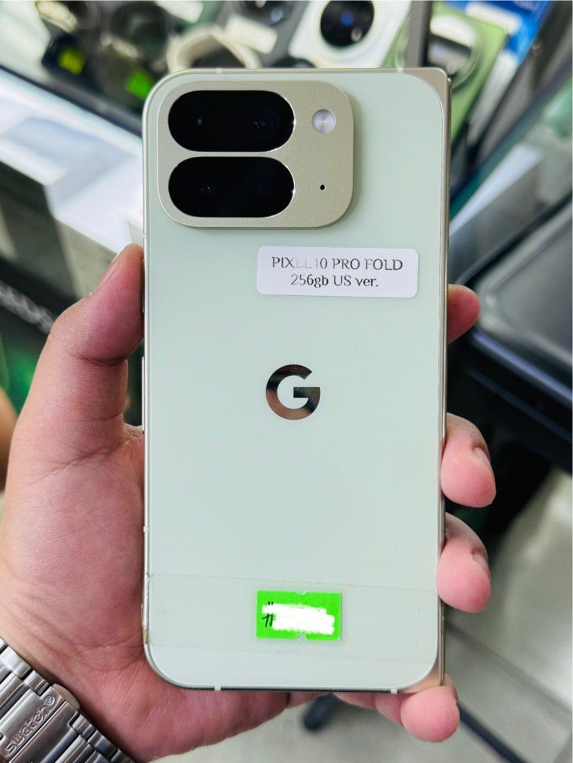 Google Pixel 10 Pro Fold 256gb US Variant FU no issue (Category: Google Pixel) located in San Juan City. Submitted by javedsgadgetshop (Listing ID 1434759832, Image 1). Description: INSTALLMENT OPTIONS : SPAY LATER / GGIVES / CREDIT CARD! WE BUY AND SELL SO PWEDE MAGBINTA OR SWAP ! Quick Specs : 💵 Google Pixel 10 Pro Fold •256gb •US Variant •Good batt health •Factory Unlock •97% Smoothness •No hidden issue | No Repaired •100% Authentic | Not Ref