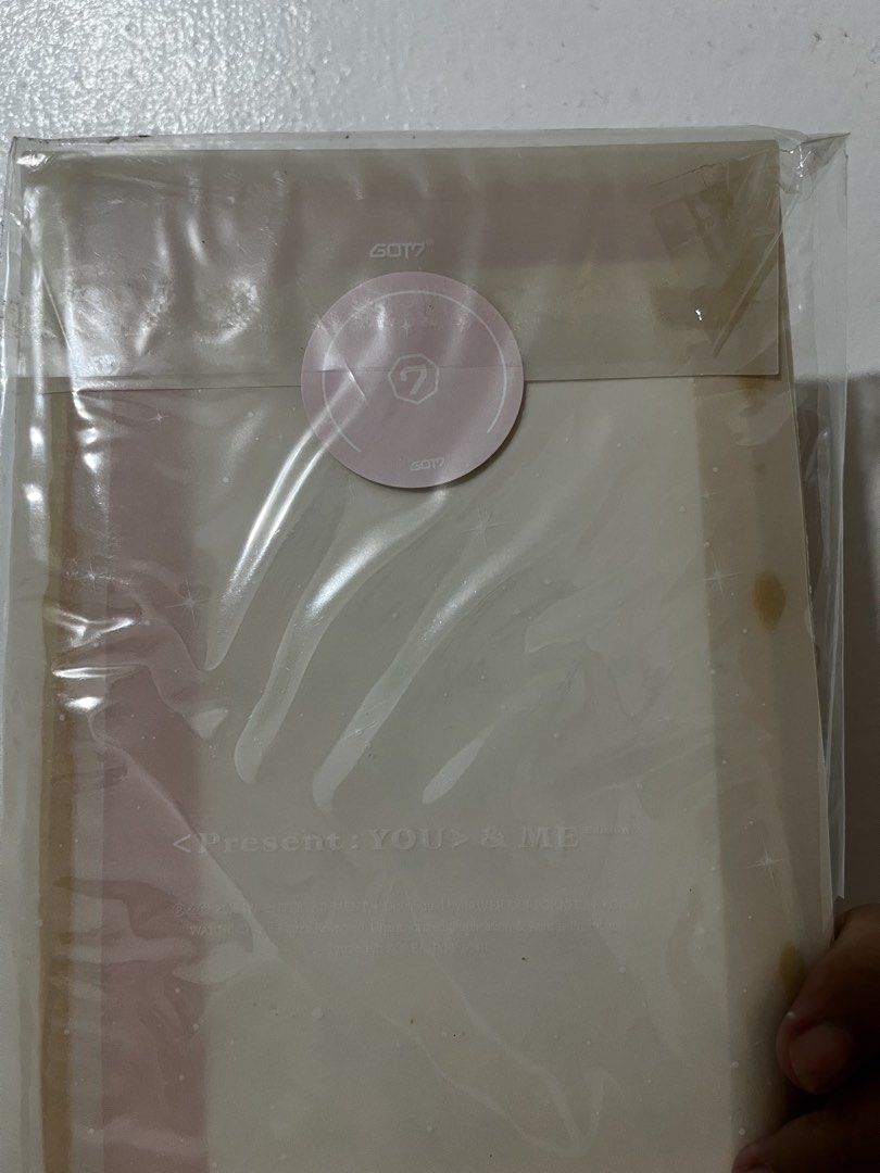GOT7 Miracle Calendar 2019 (Category: Magazines) located in Manila. Submitted by margauxxxxx (Listing ID 1434747084, Image 2). Description: - GOT7 Miracle Calendar from 2019 - Still sealed in original plastic - Light pink front cover - Features the year 2019 - Back cover has GOT7 logo sticker - Includes the words "Present: YOU & ME".