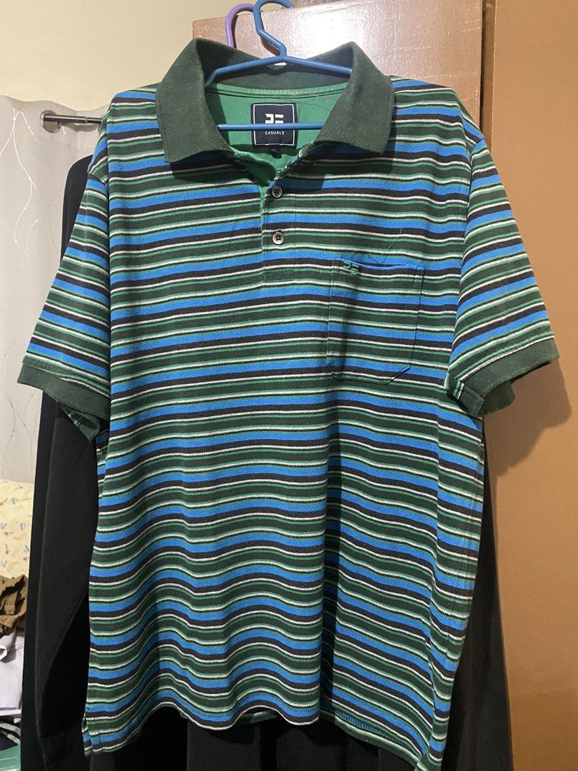 Green Blue Striped Polo Shirt (Category: Tshirts & Polo Shirts ) located in Dinas. Submitted by bleeod (Listing ID 1434776370, Image 1). Description: .