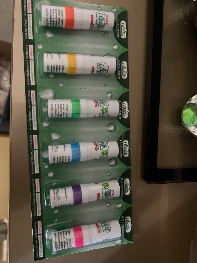 Green Herb 2 in 1 Inhaler TH BK (Category: Home Fragrance) located in Manila. Submitted by lolaessentials.ph (Listing ID 1434615168, Image 1). Description: - .