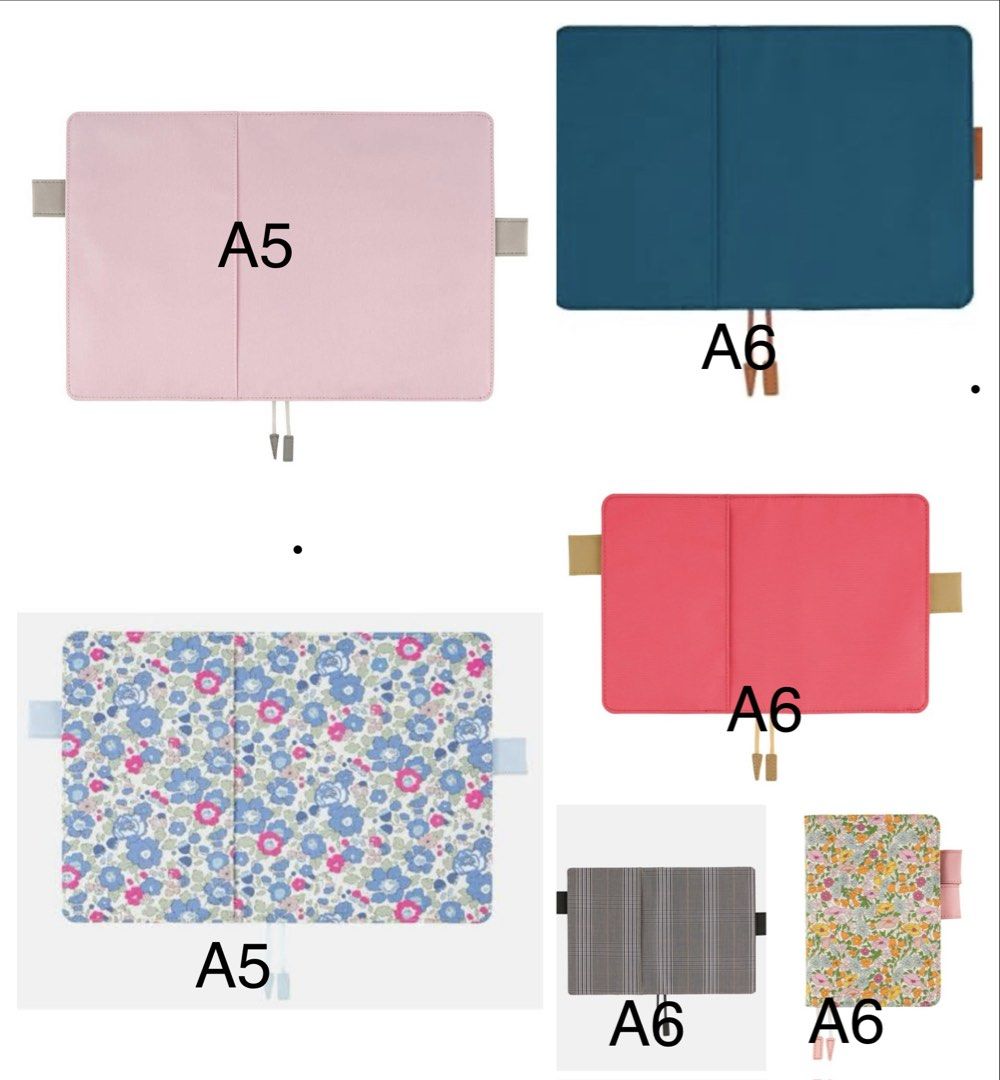 Hobonichi Techo Notebook Cover a5 a6 (Category: Stationery & School Supplies) located in Manila. Submitted by trishag (Listing ID 1434722717, Image 1). Description: Hobonichi Techo notebook covers All brand new and unused except for a5 marshmallow A5 marshmallow (USED) 1700php A5 liberty betsy brand new 3500php A6 denim blue BRAND NEW 1400php A6 caramel pink brand new 1400php A6 liberty poppy brand new 2500php A6 glen plaid brand new 2200php Rfs: