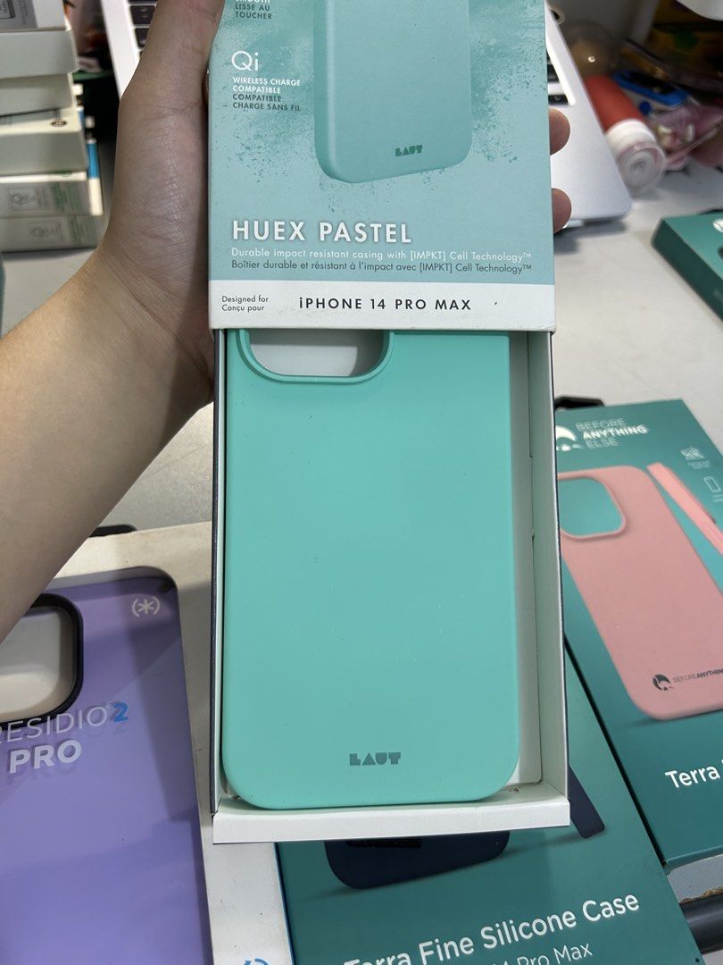 Iphone 14 Pro Max Case Powermac Pullout Original laut beforeanything else (Category: Cases & Sleeves) located in Paranaque City. Submitted by fielasanik-anik (Listing ID 1434611403, Image 2). Description: Hello! Currently selling 100% original POWERMAC pullout IPHONE cases. All items are legit and may price tag pa from powermac Nonmagsafe Terra fine ₱400 Laut ₱500 Mod: gcash,maya,gotyme,bpi Delivery: lalamove, grab, angkaspadala, j&t (u can choos