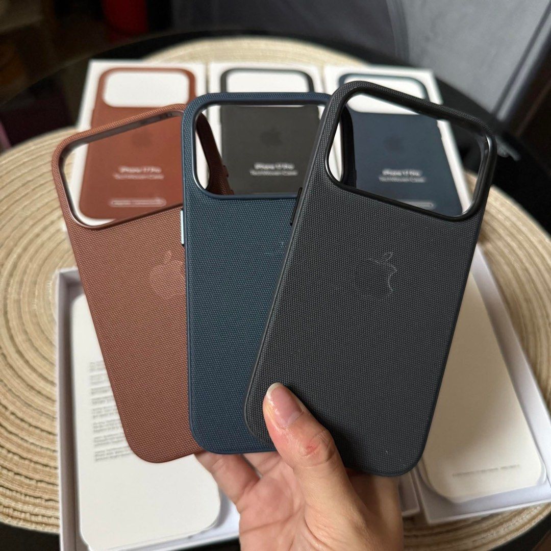 iPhone 17 Pro Max Techwoven Magsafe with Case Animation and Camera Contron Button🆕 (Category: Cases & Sleeves) located in Quezon City. Submitted by rcstny (Listing ID 1434690027, Image 2). Description: iPhone 17 Pro Max Techwoven Magsafe with Case Animation and Camera Contron Button🆕 - premium hard case - magsafe ready with case animation - with camera control button - wireless charging - magnetic case - colors: Black, Purple, Green, Blue, Sien
