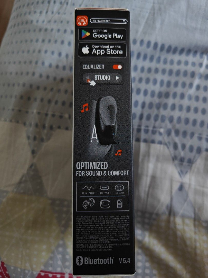 JBL Sense Lite Open Ear Headphones (Category: Headphones & Headsets) located in Las Pinas. Submitted by royalfalcon_8f908d (Listing ID 1434635912, Image 2). Description: Got it as a freebie from an event. Never opened nor tested. Item is in Las Piñas..