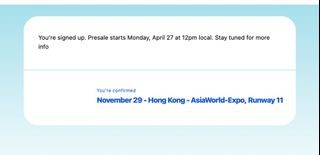 （分類：）位於 。 由 duenyatticketing___ 提交（商品編號 1434625047，圖片 1）。簡介： 。