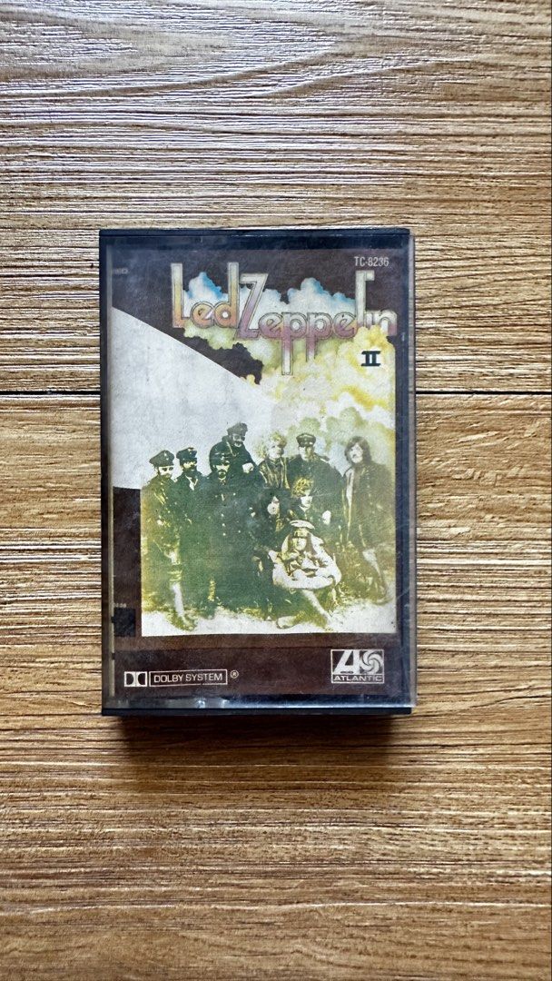 Led Zeppelin Led Zeppelin II Cassette Tape (Category: CDs & DVDs) located in Paranaque City. Submitted by safedolphin.dc2bd2 (Listing ID 1434643465, Image 2). Description: - Vintage Led Zeppelin Led Zeppelin II cassette tape. (1969) - From personal collection - Features tracks like Whole Lotta Love, Thank You, The Lemon Song - Includes the cassette tape and the original case with the album art and tracklist. - Tested working - WYSIWYG - Kindly ma
