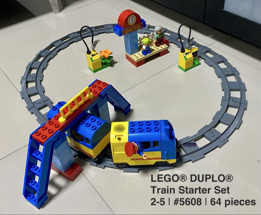 LEGO Duplo Train Set 5608, 5609 and Other sets (Category: Lego & Building Sets) located in Quezon City. Submitted by randy__c (Listing ID 1434784865, Image 3). Description: For Sale : Original Lego Duplo Deluxe Train Set (Motorized Battery Operates) 5608, 5609 & Duplo Set 2997, 10561, 10576, 10522, 10543, 5603, 5645, 4979 & extra 101 pcs broken duplo with two 8x12 base plate and building plate. One Train Working and The Other may just need WD Spr