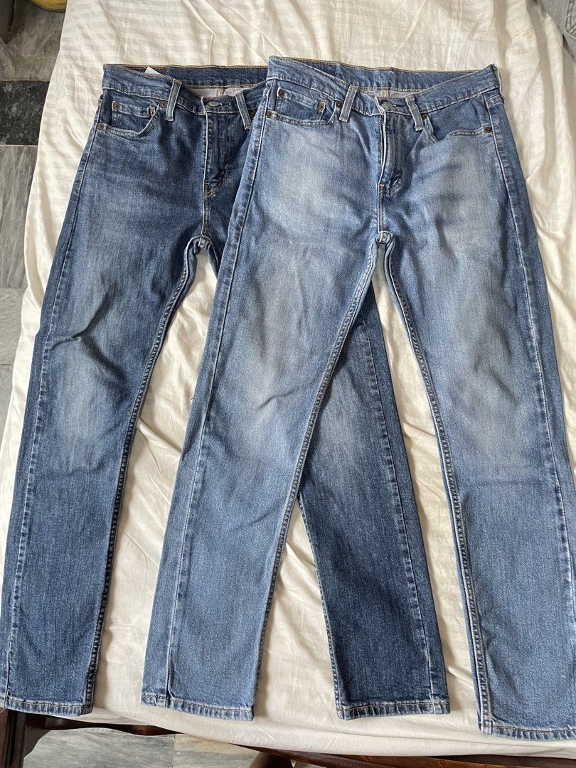 Levi's 510 Jeans - W29 L30 (Category: Jeans) located in Magalang. Submitted by camsss. (Listing ID 1434699638, Image 1). Description: - Levi's 510 jeans - Classic blue wash - Size: W29 L30 - Straight leg fit - Made from denim - Button and zipper closure - 1k each - Features Levi's red tab.