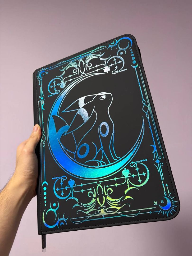 LIMITED EDITION Premium Lunar Shadow Shiny Umbreon 9-pocket Custom  Binder Customed Printed Non-toploader by Sleevechief TCG Pokemon ETB UPC  Prismatic evolution Eevee, Hobbies & Toys, Toys & Games on Carousell