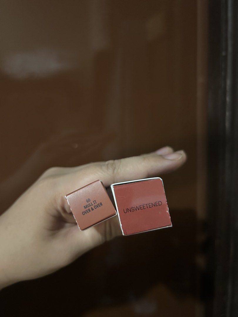 Mac Locked Kiss and Beam Liquid Blush (Category: Beauty & Health Services) located in Manila. Submitted by mainecaliv20030 (Listing ID 1434700668, Image 2). Description: Locked Kiss in shade mull it over and over and Beam Liquid Blush in shade unsweetened Brand New and Sealed Rfs: Extra.