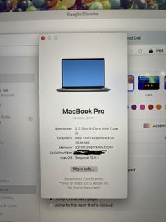 MacBook Pro 16-inch 2019 32GB 1TB