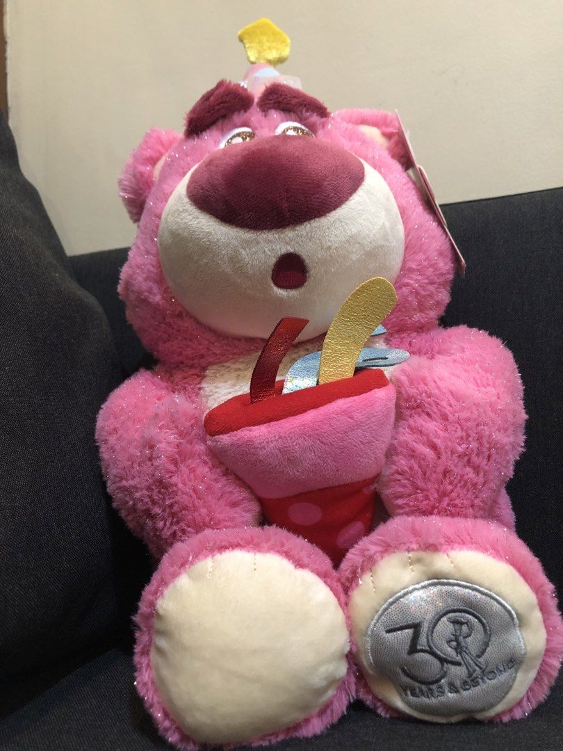 Miniso Lotso Stuffy (Category: Plushies & Soft Toys) located in Manila. Submitted by jerezhannah (Listing ID 1434694119, Image 2). Description: Like new, no issues. For pick up along Taft Ave., just across DLSU. .