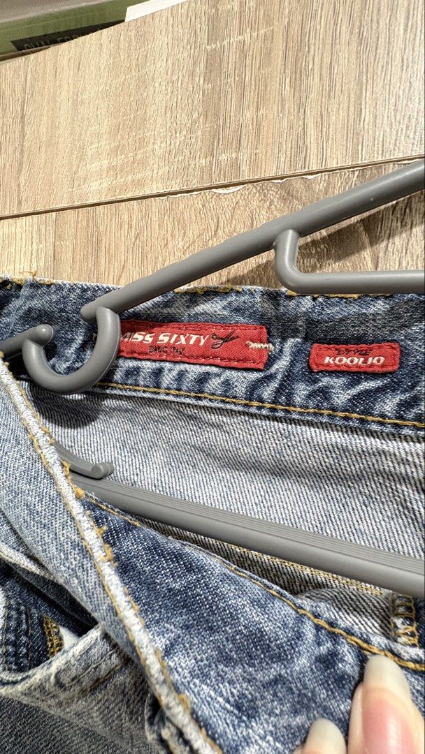 Miss Sixty Koolio Jeans Low waist (Category: Jeans) located in Dasmarinas. Submitted by the351. (Listing ID 1434700245, Image 2). Description: - Miss Sixty Koolio jeans - Size 25 - Light blue wash - Unique pocket details and side accents - Classic five-pocket design - Straight leg cut - Miss Sixty logo on back pocket - Low waist.