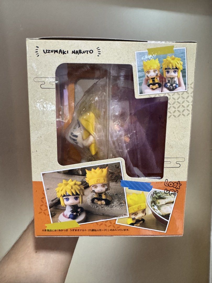 Naruto Uzumaki Figure- Look Up (Category: Figurines & Statues) located in Valenzuela. Submitted by janmartinv (Listing ID 1434608452, Image 2). Description: - Naruto Uzumaki figure from the Look Up series. - Depicts Naruto in Six Paths Sage Mode. - Comes with original box. - Manufactured by Bandai Namco and MegaHouse. - Box features Japanese text and images of other figures..