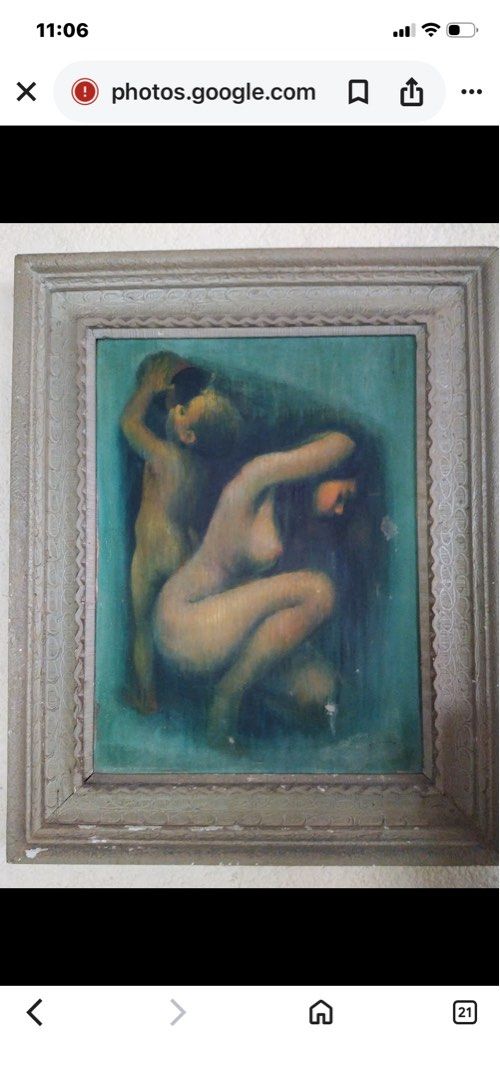 Oil on canvas by Rod Dayao (Category: Frames & Pictures) located in Pasig City. Submitted by ecochicsales (Listing ID 1434806063, Image 1). Description: Oil on canvas by Rod Dayao Signed and dated 1966 26x32 inches .