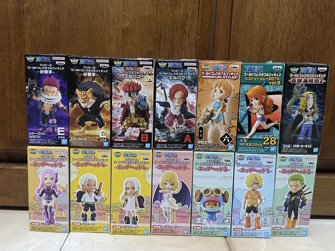 One Piece World Collectable Figure Set 5+1, Hobbies & Toys, Toys ...