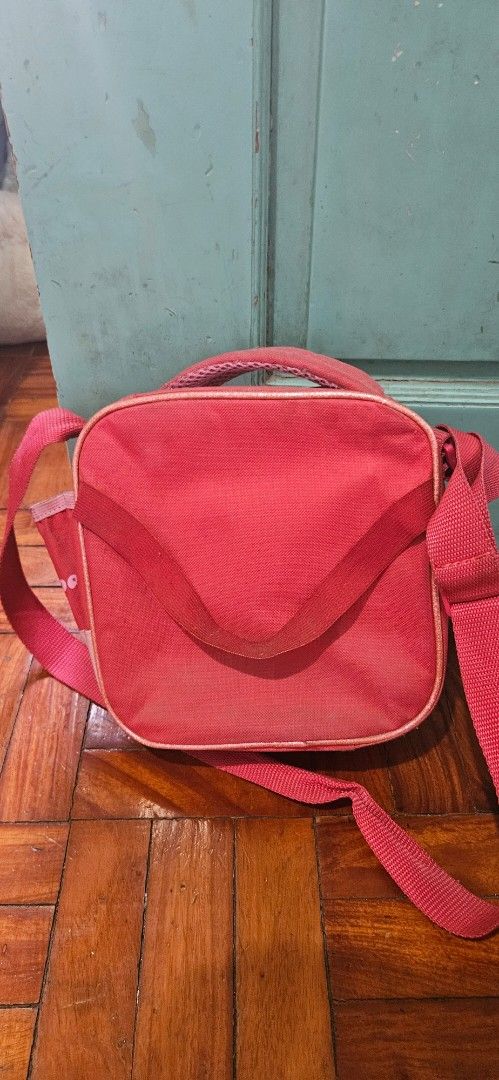 Peppa Pig Lunch Bag (Category: Babies & Kids Fashion) located in Pasig City. Submitted by prettypr1ncess (Listing ID 1434802310, Image 2). Description: - Adorable Peppa Pig lunch bag! - Features a cute pink design. - Convenient handle and shoulder strap. - Spacious interior for lunch and snacks. - Perfect for school and outings!.