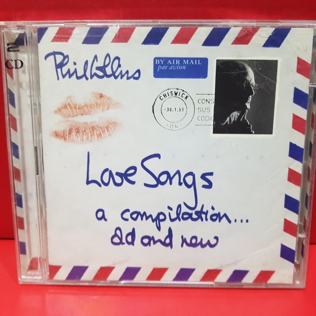 Phil Collins - Love Songs Compilation 2CD, Hobbies & Toys, Music ...