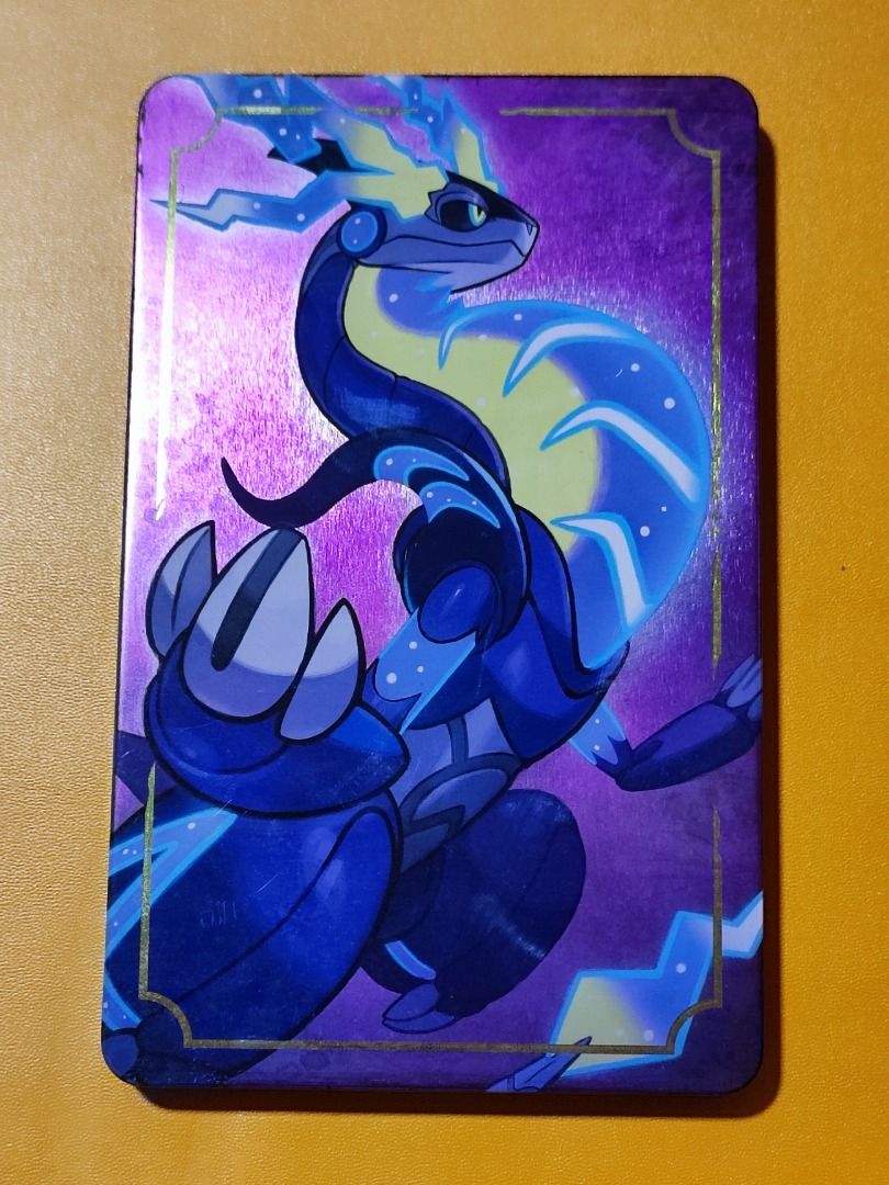 Pokemon Violet Steel Book (Category: Nintendo) located in Las Pinas. Submitted by lance_kun (Listing ID 1434631439, Image 1). Description: 🎮 Steel book available from Pokemon Violet pre-orders 🎮 has minor rust and dents (see images).