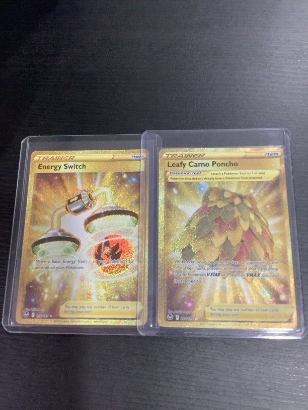 pokemon gold card packs Leafy Camo Poncho 214/195- Silver Tempest - Full Art main image 0