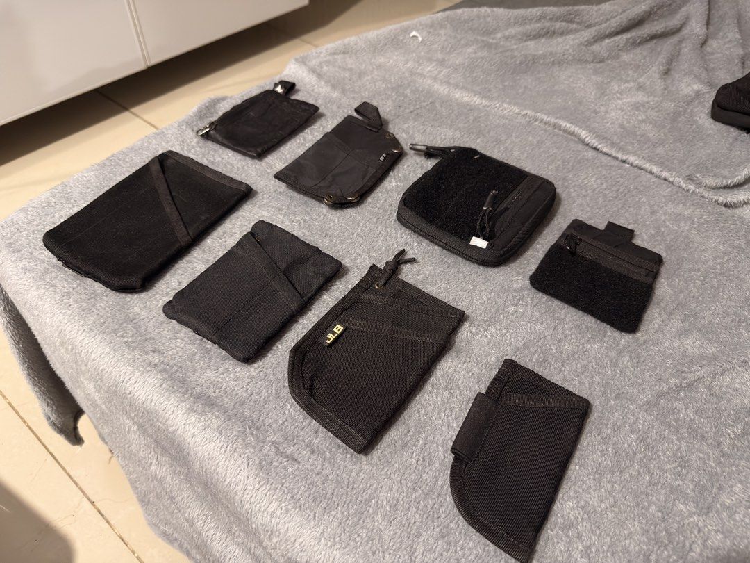 Pouches and Bags , EDC etc (Category: Luxury Bags & Wallets) located in Santo Tomas. Submitted by kengermino (Listing ID 1434716284, Image 2). Description: Miscellaneous edc bags and pouches. Can be sold as set or individually sold. Prices ranges from 100 to 400, negotiable. .