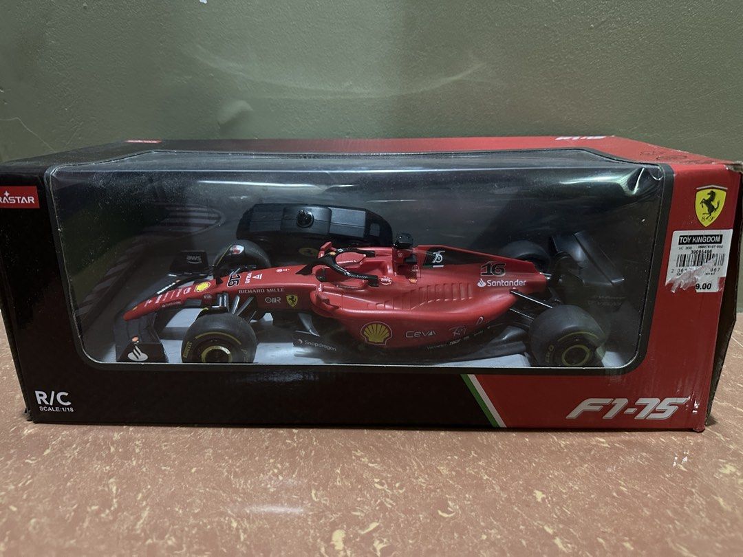Rastar F1 RC Cars (Category: Vehicle & Diecast Models) located in Iloilo. Submitted by denielle.anne_67 (Listing ID 1434619951, Image 1). Description: ‼️For sale ‼️ Rastar RC Formula 1 cars 🧡MCL 36 McLaren 2022 Emilia Romagnia Grand Prix Lando Norris F1 Car Scale: 1/18 ₱1,300 ❤️F1 75 Ferrari Charles Leclerc F1 Car Scale: 1/18 ₱1,300 Loc: Iloilo City .