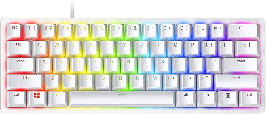 Razer Huntsman Mini - White466549117603686401
