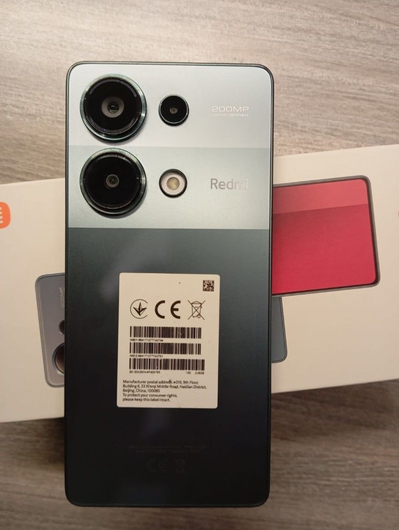 Redmi Note 13 Pro 256GB (Category: Xiaomi) located in Makati City. Submitted by urplugph (Listing ID 1434731908, Image 3). Description: like new Redmi note 13 pro 256 GB for sale 7850 pwede meetup or shipping .