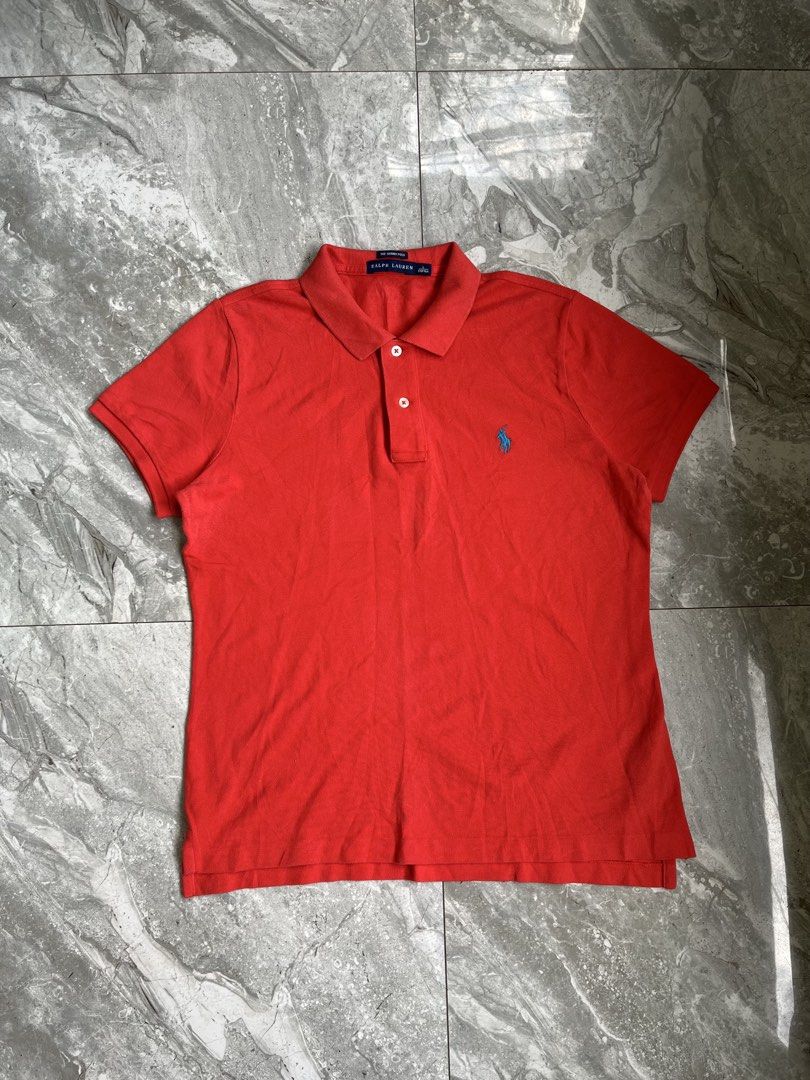 RL SKINNY FIT POLO (Category: Shirts) located in Bayog. Submitted by hared_dos (Listing ID 1434669347, Image 1). Description: Size L- 24.5 W- 19 Color rate- 9.8/10.